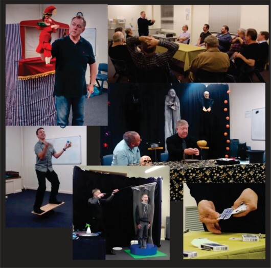 Geniis Magical Society photo collage